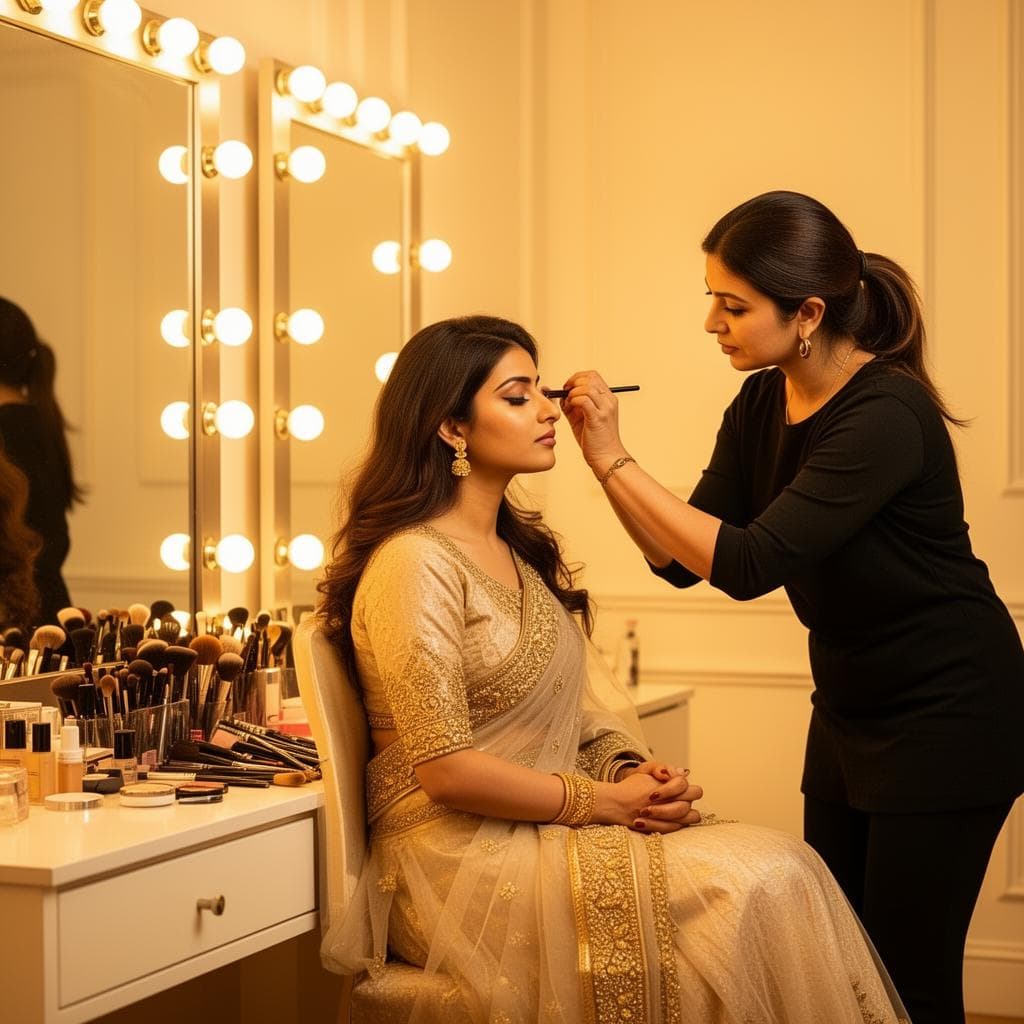Makeup Styling Service in India — Expert makeup consultation & styling for every occasion  from everyday glam to bridal perfection, tailored to your skin tone, features, and personal style. | StyleBuddy India
