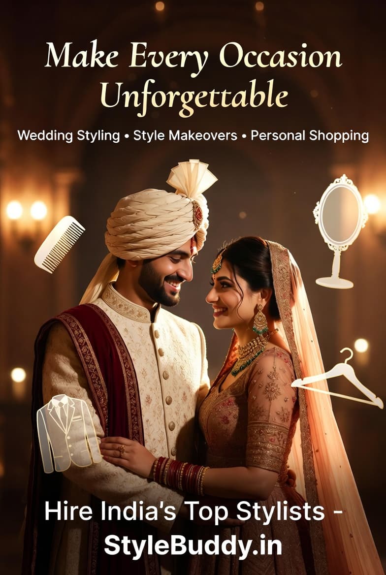 Hire Stylist for wedding styling — make every occasion unforgettable with StyleBuddy