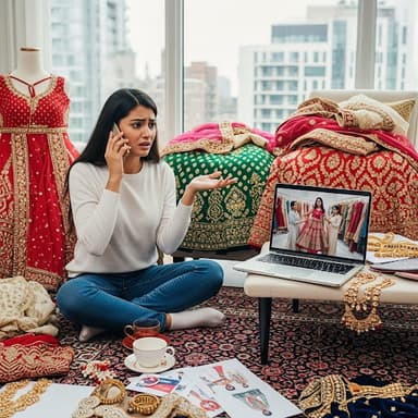 NRI Wedding Shopping Guide: How to Find Your Dream Lehenga from Abroad