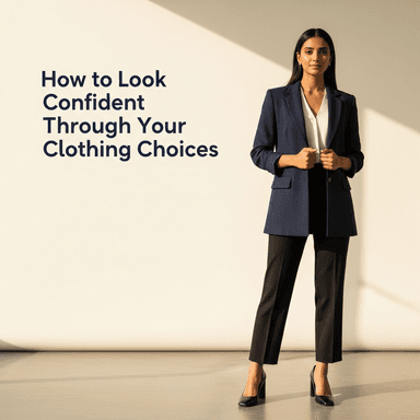 How to Look Confident Through Your Clothing Choices