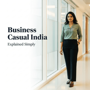 Business Casual for Men and Women in India Explained Simply