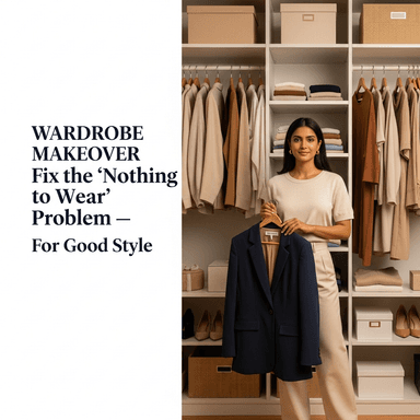 Wardrobe Makeover: How to Fix a Closet Full Of Clothes But 'Nothing To Wear'