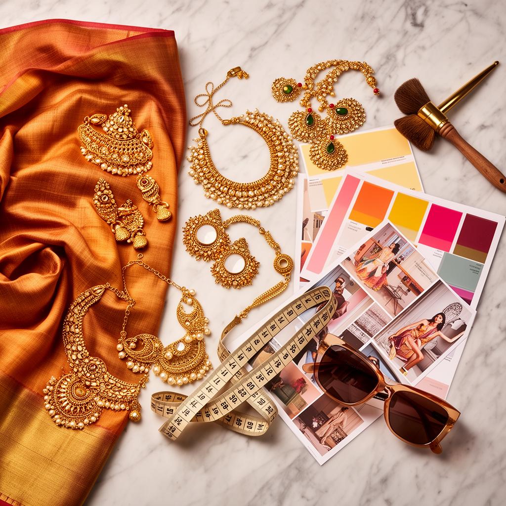 Fashion styling accessories and tools used by StyleBuddy professionals